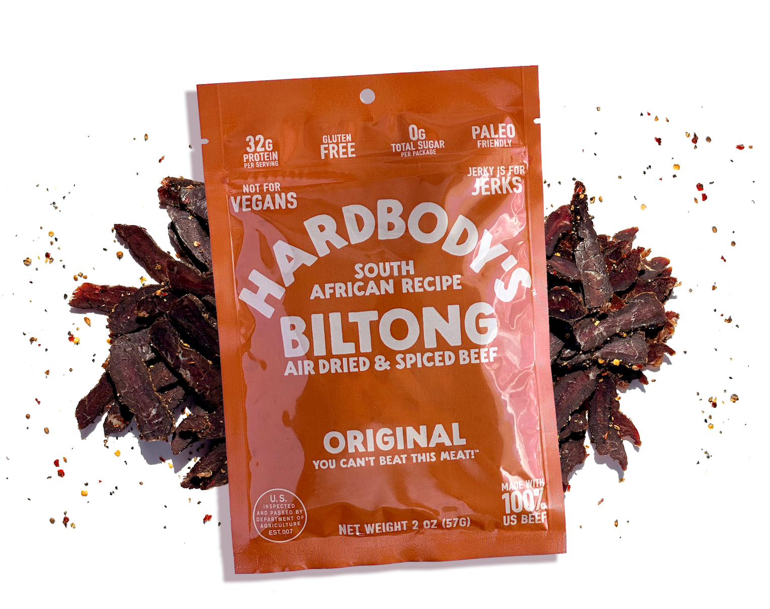 Fuel Your Keto, Paleo, and Carnivore Lifestyle with Hardbody's Biltong: Sugar-Free, Preservative-Free, Gluten-Free, and Protein-Packed